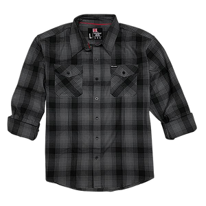 Horizon Design Flannel Shirt Hdesign 32224 Hornady L/s Flannel Xl Grey